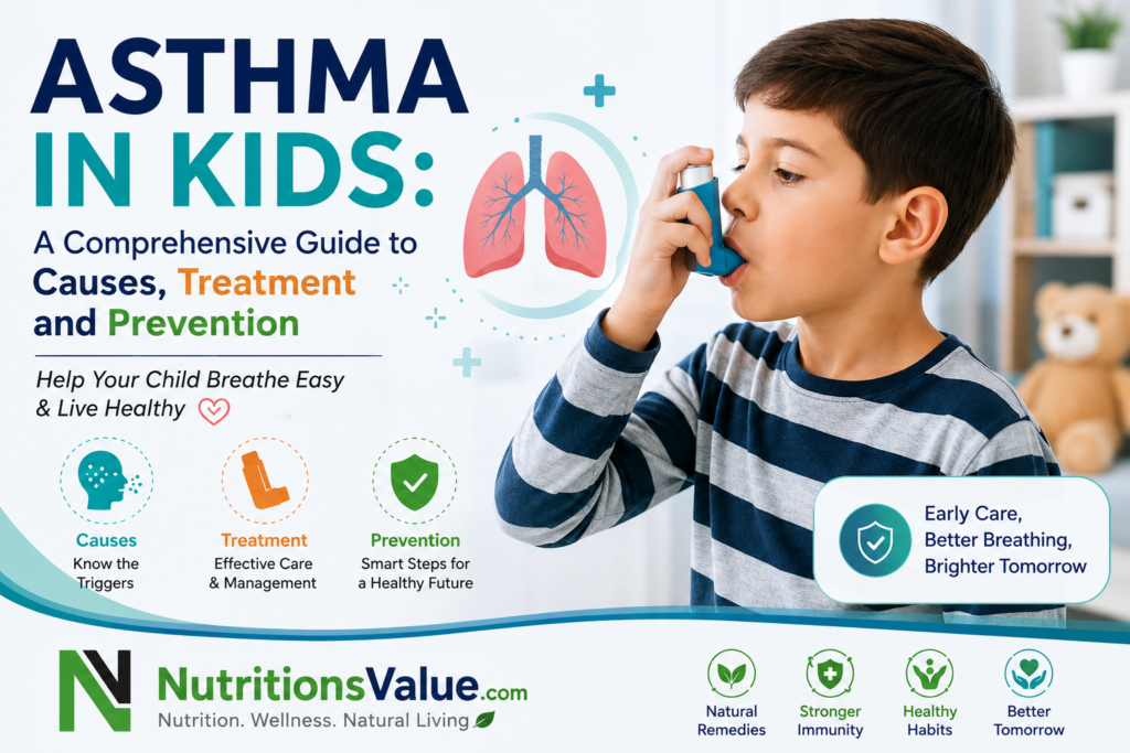 Asthma in kids symptoms treatment and prevention