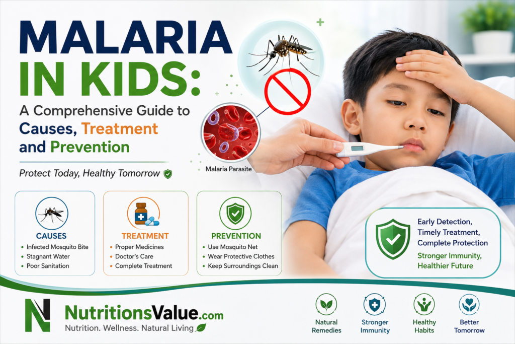 Malaria in kids causes symptoms treatment and prevention