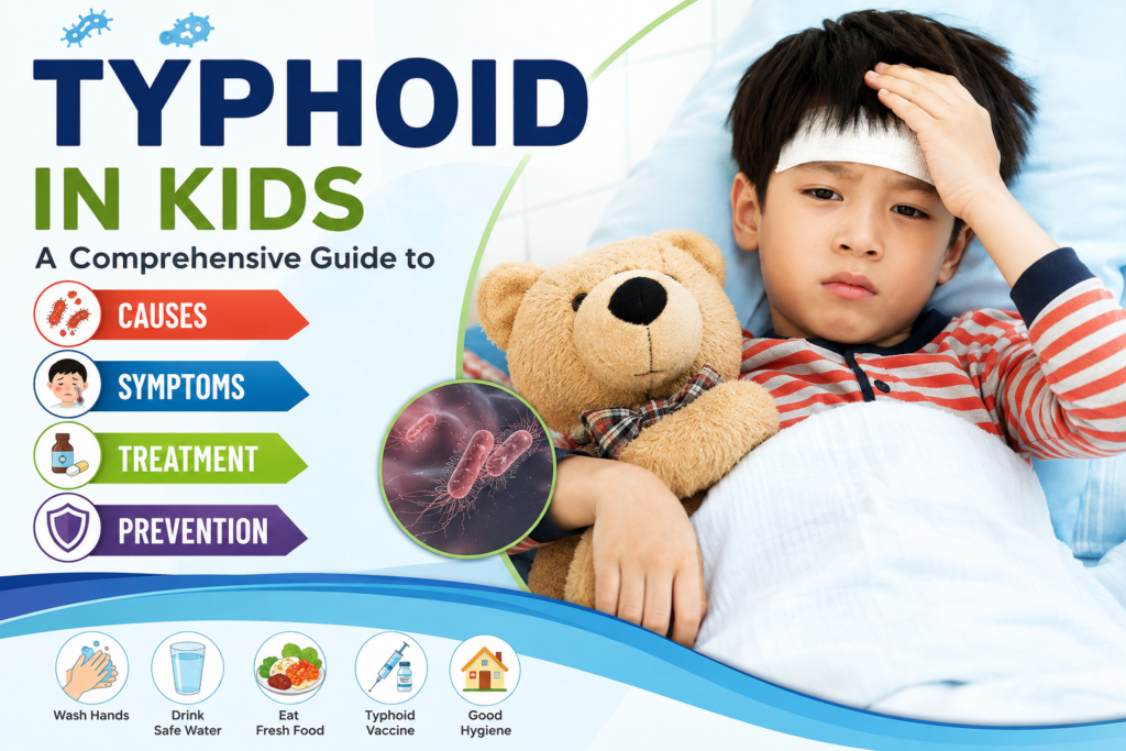 Typhoid in kids symptoms treatment and prevention